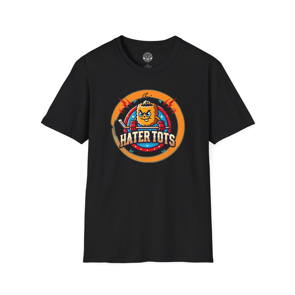 Funny Hockey Shirts | Hater Tots Vintage Style Team Logo T-Shirt