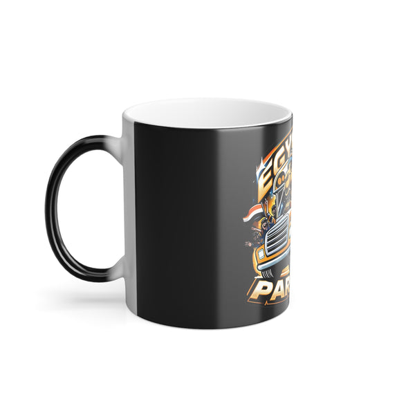 Egyptian Party Bus - Color Morphing Mug - 11oz