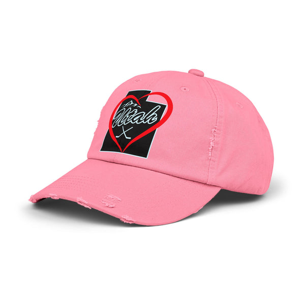 I Love Utah Hockey Hat | Valentine's Day Gift Hat for Hockey Fans