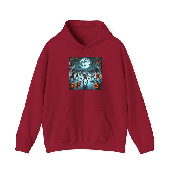 Halloween & Hockey Unisex Heavy Blend Hooded Sweatshirt