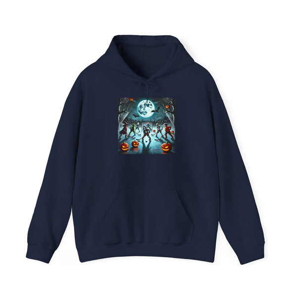 Halloween & Hockey Unisex Heavy Blend Hooded Sweatshirt