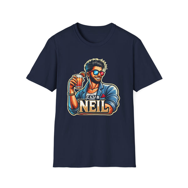 Club Neil with No Background - Softstyle T-Shirt