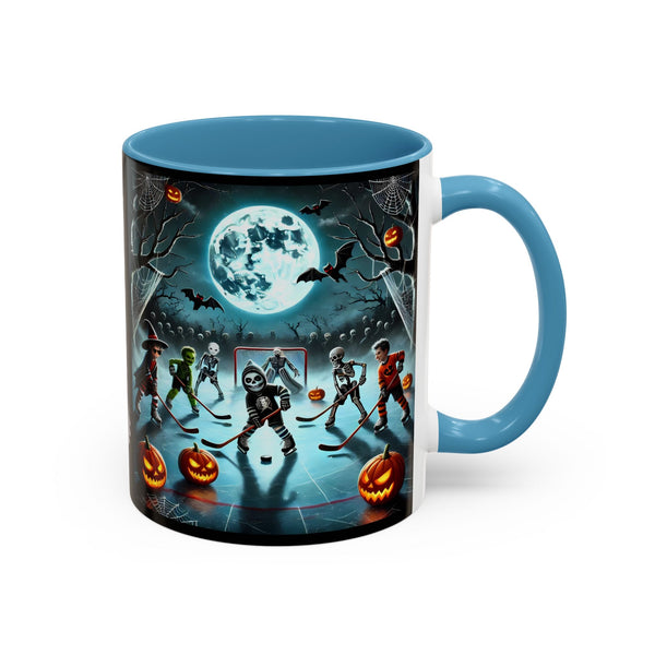 Halloween & Hockey - Accent Coffee Mug - 11oz | 15oz