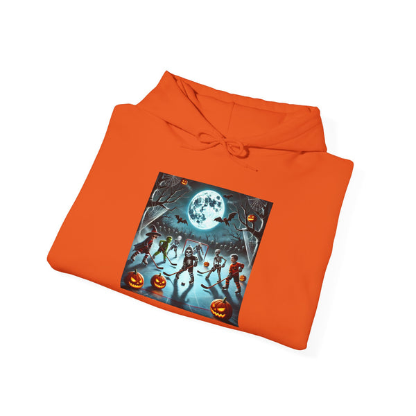 Halloween & Hockey Unisex Heavy Blend Hooded Sweatshirt