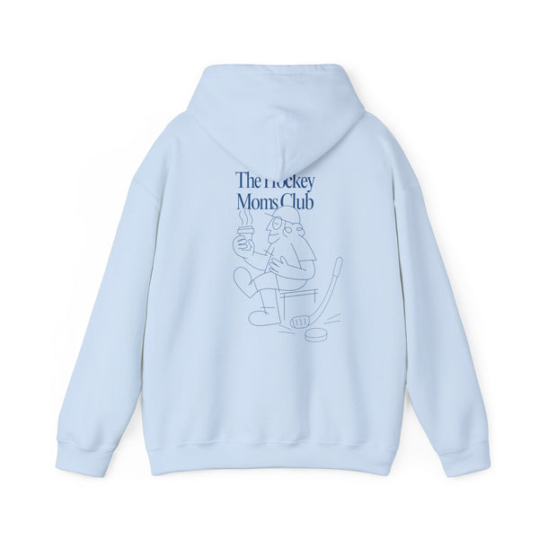 The Hockey Moms Club Comfy Unisex Heavy Blend™ Hooded Sweatshirt
