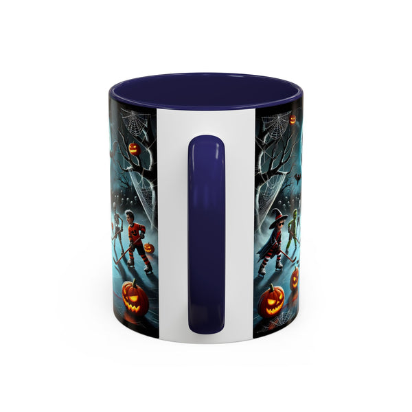 Halloween & Hockey - Accent Coffee Mug - 11oz | 15oz