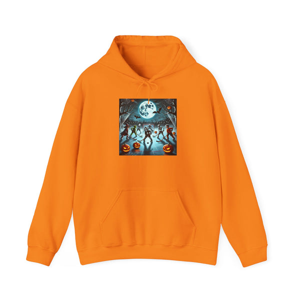 Halloween & Hockey Unisex Heavy Blend Hooded Sweatshirt
