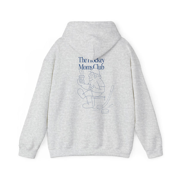 The Hockey Moms Club Comfy Unisex Heavy Blend™ Hooded Sweatshirt