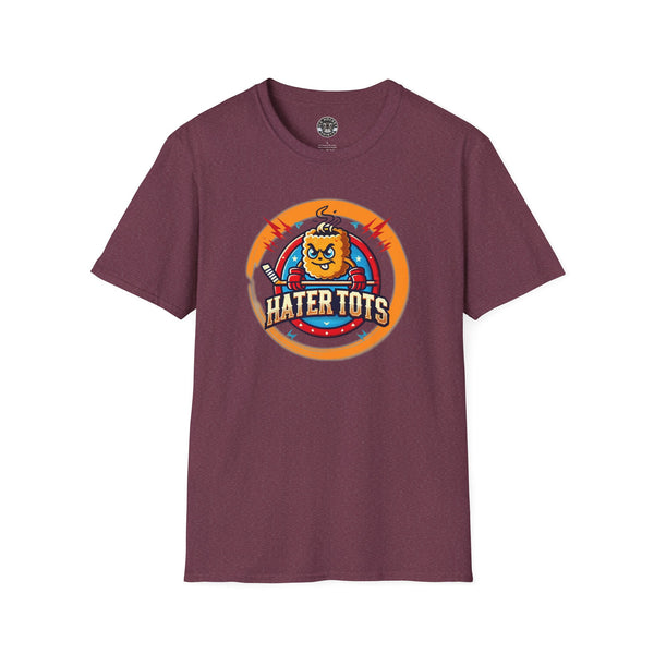 Funny Hockey Shirts | Hater Tots Vintage Style Team Logo T-Shirt