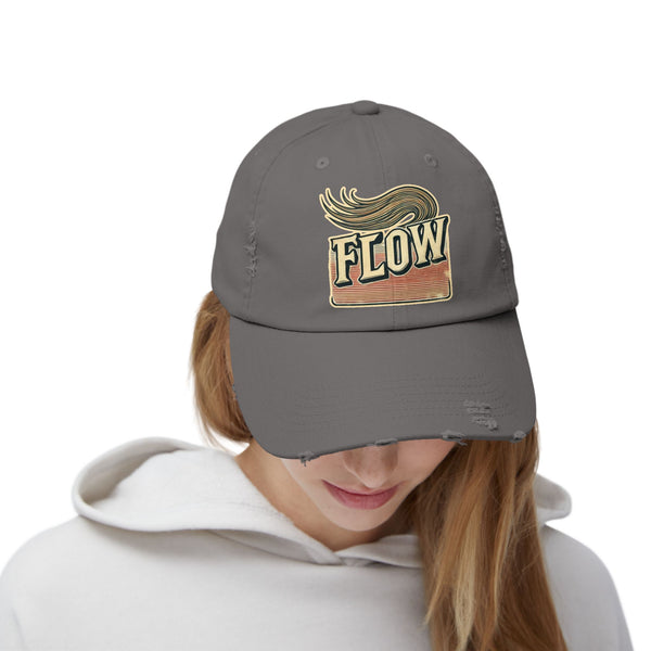 Flow Hockey Hat | Vintage Style Hockey Cap - Flow Hockey Slang for Hair