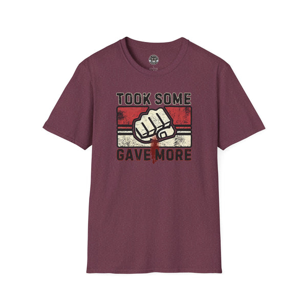 Took Some Gave More Shirt | Vintage Style Hockey T-Shirt