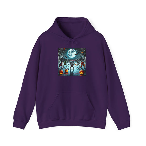 Halloween & Hockey Unisex Heavy Blend Hooded Sweatshirt