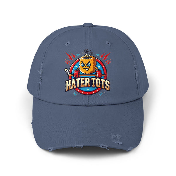 Funny Hockey Hats | Hater Tots Vintage Style Team Logo Cap