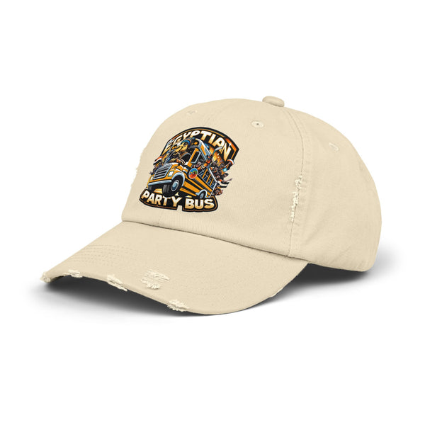 Egyptian Party Bus - Unisex Distressed Cap