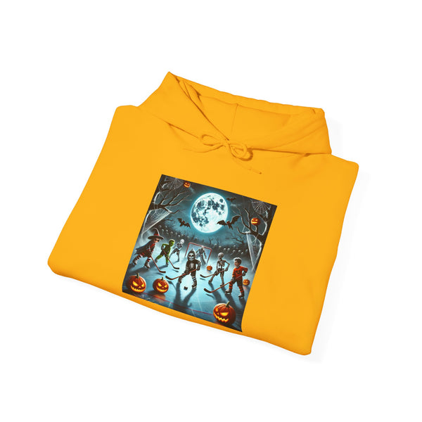 Halloween & Hockey Unisex Heavy Blend Hooded Sweatshirt