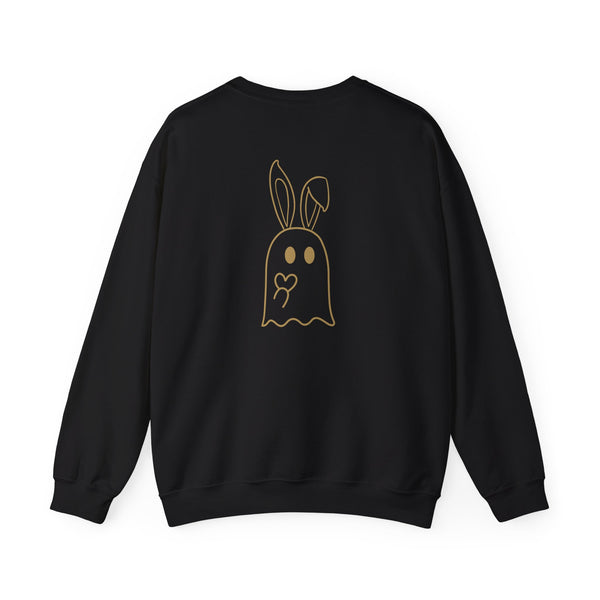 Puck Bunny Hockey Ghost Womens Sweatshirt