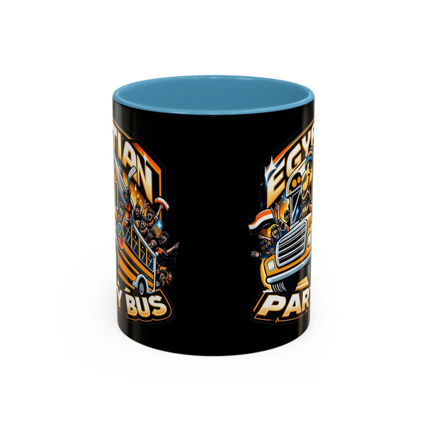 Egyptian Party Bus - Accent Coffee Mug - 11oz | 15 oz