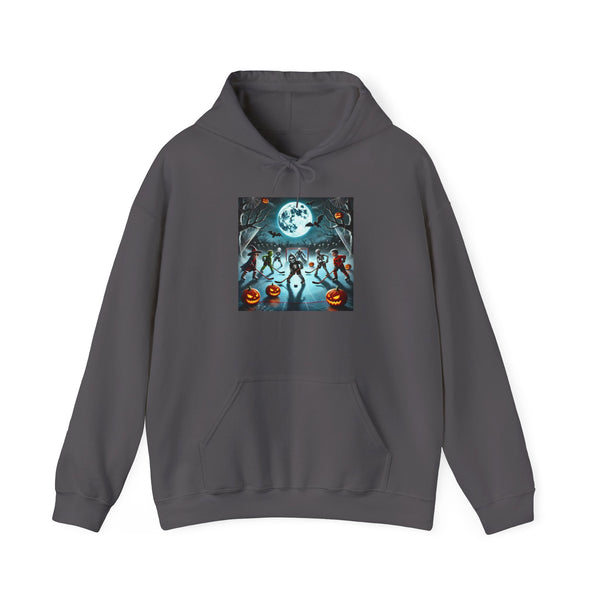Halloween & Hockey Unisex Heavy Blend Hooded Sweatshirt