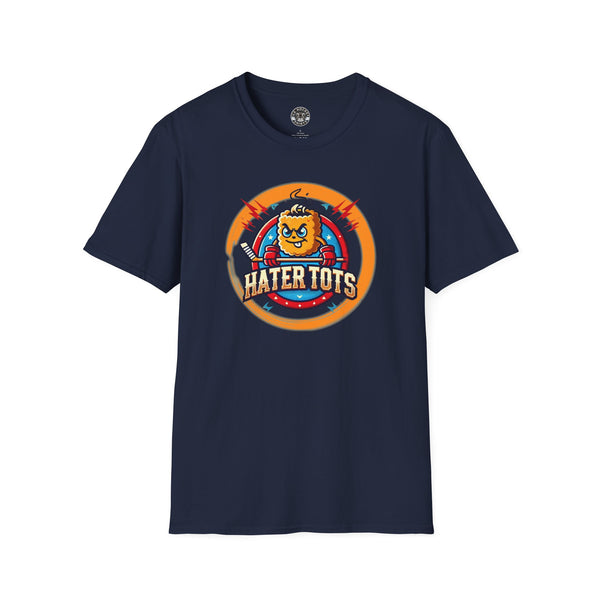 Funny Hockey Shirts | Hater Tots Vintage Style Team Logo T-Shirt