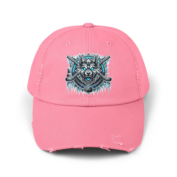 Icy Canine Power Hockey Hat - Frostbite Edition