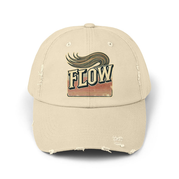Flow Hockey Hat | Vintage Style Hockey Cap - Flow Hockey Slang for Hair