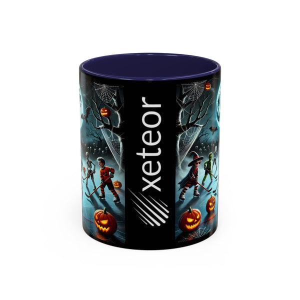 Halloween & Hockey - Accent Coffee Mug - 11oz | 15oz