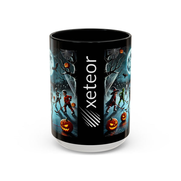 Halloween & Hockey - Accent Coffee Mug - 11oz | 15oz