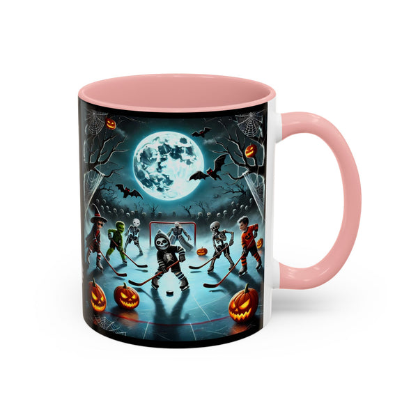 Halloween & Hockey - Accent Coffee Mug - 11oz | 15oz