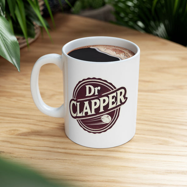 Slapshot Coffee Mug | Dr Clapper Coffee Mug for Hockey Fans