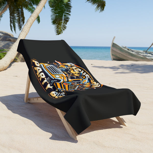 Egyptian Party Bus - Beach Towel