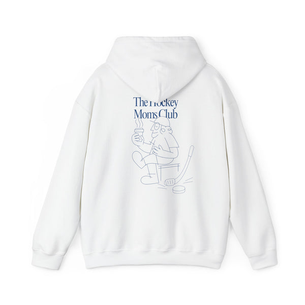 The Hockey Moms Club Comfy Unisex Heavy Blend™ Hooded Sweatshirt