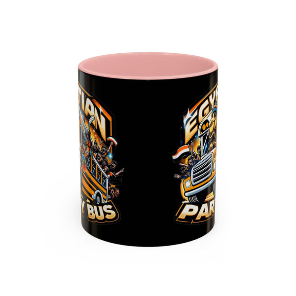 Egyptian Party Bus - Accent Coffee Mug - 11oz | 15 oz