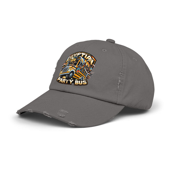 Egyptian Party Bus - Unisex Distressed Cap