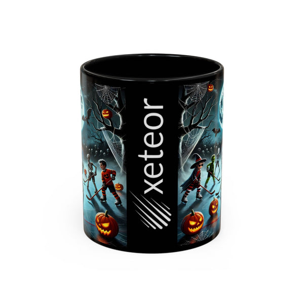 Halloween & Hockey - Accent Coffee Mug - 11oz | 15oz