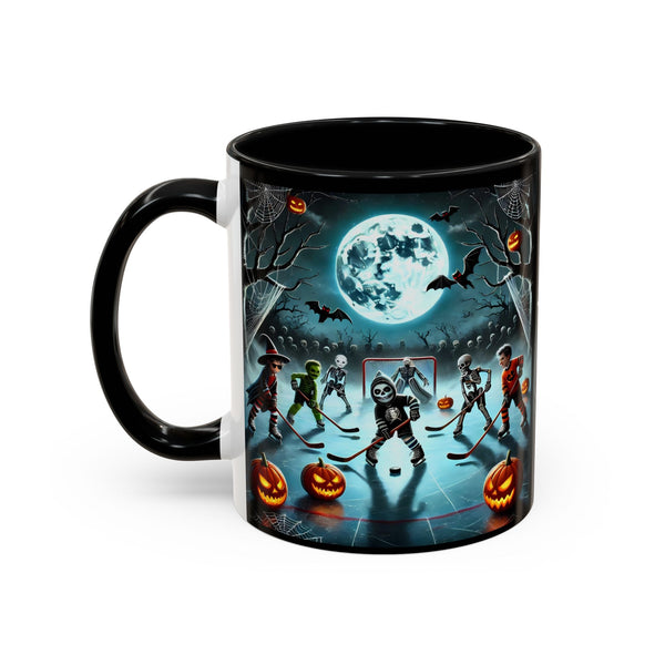 Halloween & Hockey - Accent Coffee Mug - 11oz | 15oz
