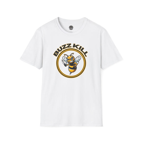 Bee Shirt | Buzz Kill Logo Style Design T-Shirt