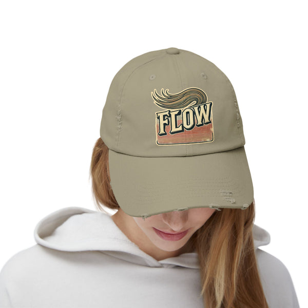Flow Hockey Hat | Vintage Style Hockey Cap - Flow Hockey Slang for Hair
