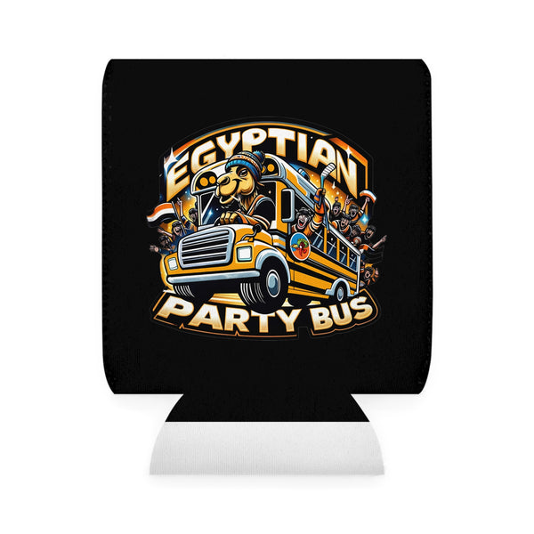 Egyptian Party Bus - Beer Can Cooler Sleeve Coozie