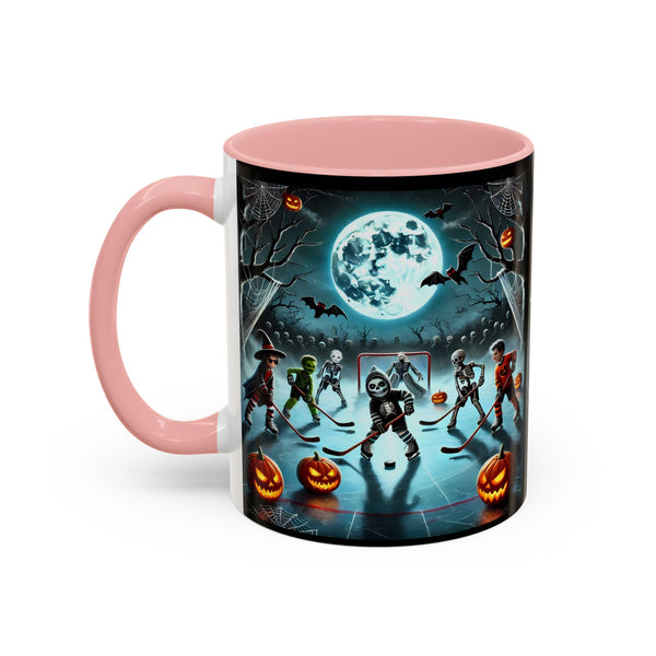 Halloween & Hockey - Accent Coffee Mug - 11oz | 15oz