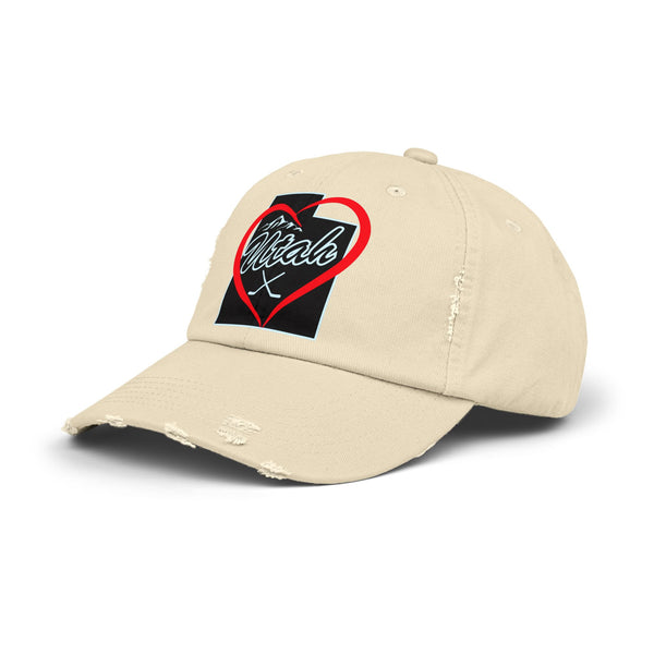 I Love Utah Hockey Hat | Valentine's Day Gift Hat for Hockey Fans