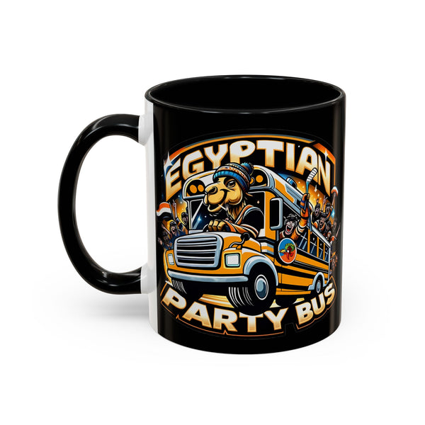 Egyptian Party Bus - Accent Coffee Mug - 11oz | 15 oz