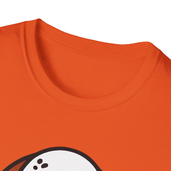 Cute Hockey Ghost - Unisex Softstyle T-Shirt