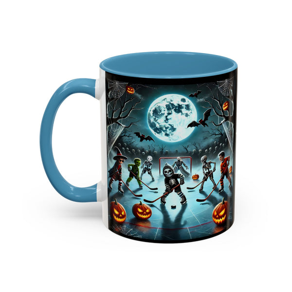Halloween & Hockey - Accent Coffee Mug - 11oz | 15oz