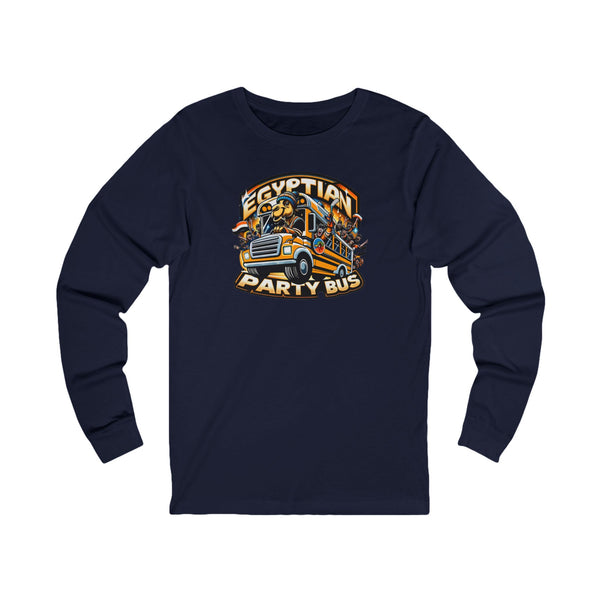 Egyptian Party Bus Hockey Shirt | Long Sleeve T-Shirt