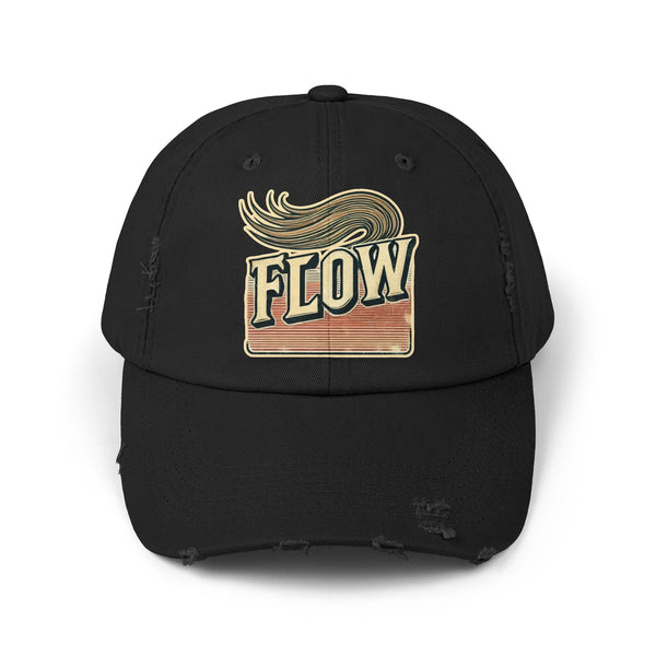 Flow Hockey Hat | Vintage Style Hockey Cap - Flow Hockey Slang for Hair