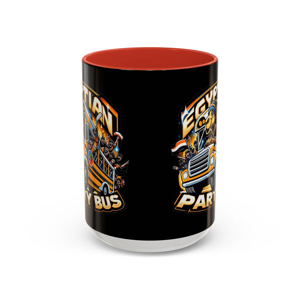 Egyptian Party Bus - Accent Coffee Mug - 11oz | 15 oz