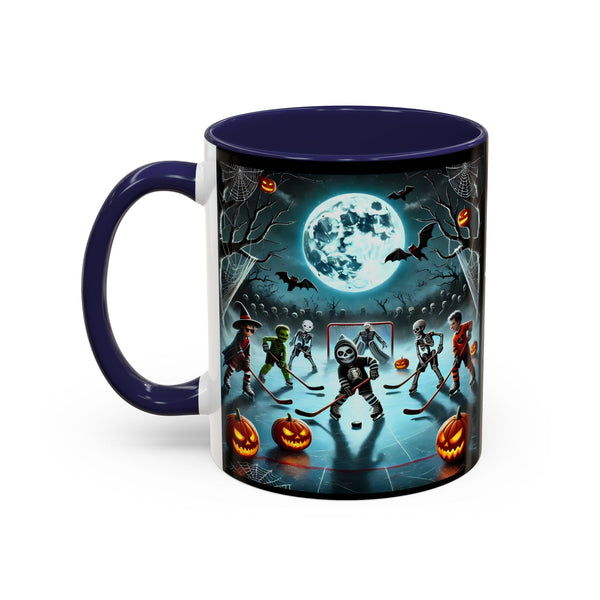 Halloween & Hockey - Accent Coffee Mug - 11oz | 15oz