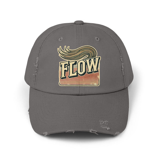 Flow Hockey Hat | Vintage Style Hockey Cap - Flow Hockey Slang for Hair
