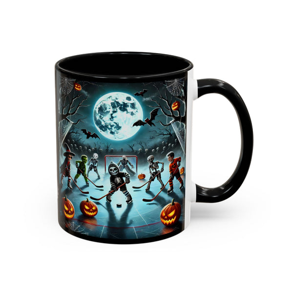 Halloween & Hockey - Accent Coffee Mug - 11oz | 15oz