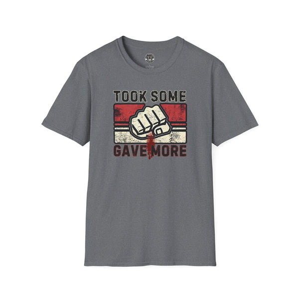 Took Some Gave More Shirt | Vintage Style Hockey T-Shirt